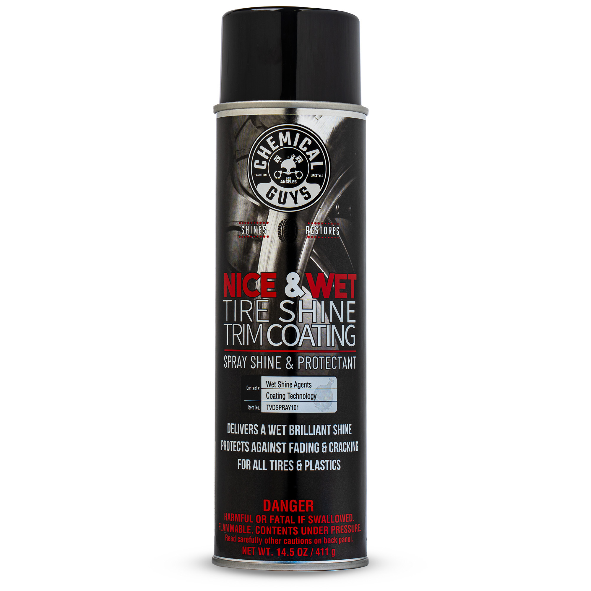 Chemical Guys Nice and Wet Tire Shine Protective Coating for Rubber and Plastic